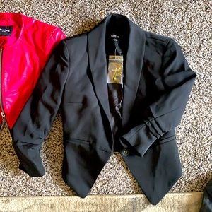 Bebe Blazer Black